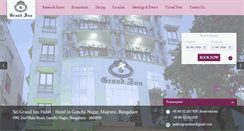 Desktop Screenshot of grandinnhotels.com